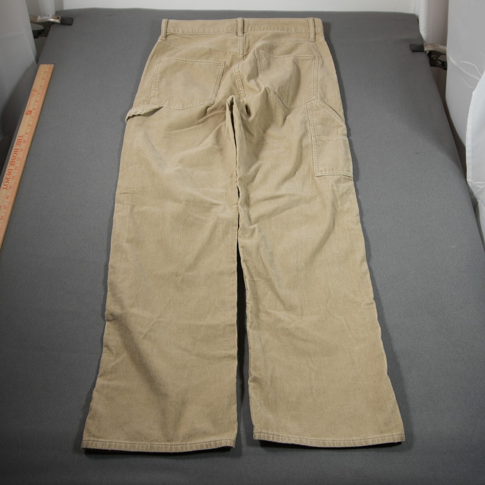 Gap 90s Loose Corduroy Carpenter Men Pants 33x30 Retro Cabin Academia Y2K - Picture 3 of 15